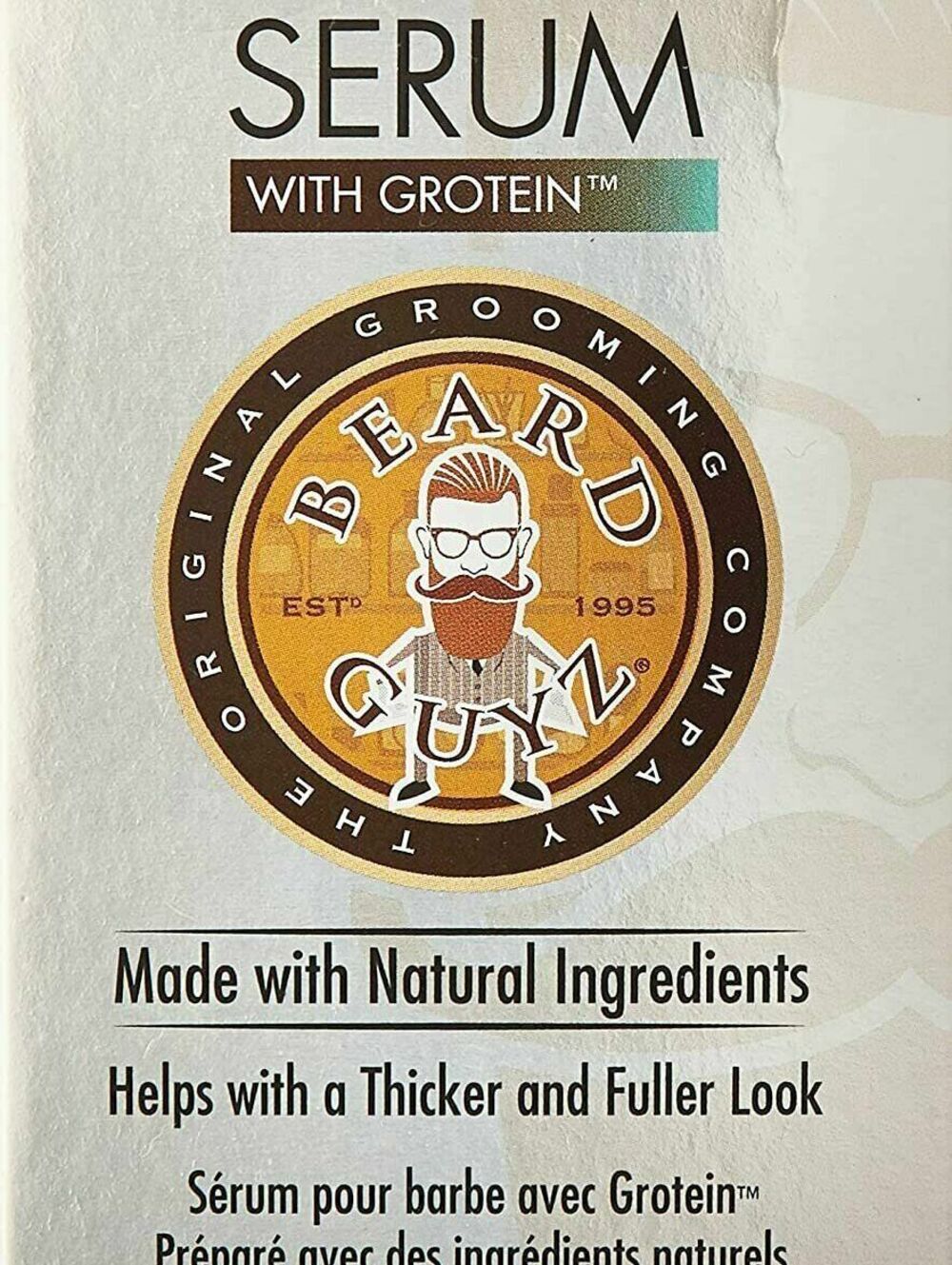 Beard Guyz Beard Serum with Grotein Natural Ingredients 1 oz. NEW